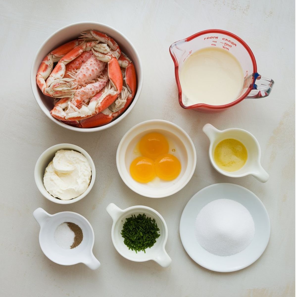   Crab Brulee Recipe Ingredients 