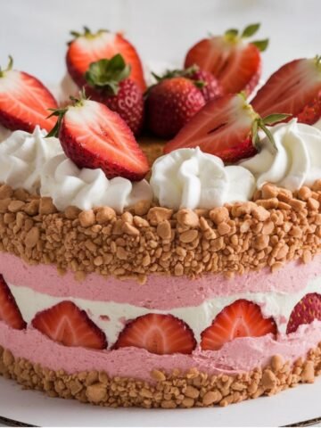 Strawberry Cheesecake Cake Recipe