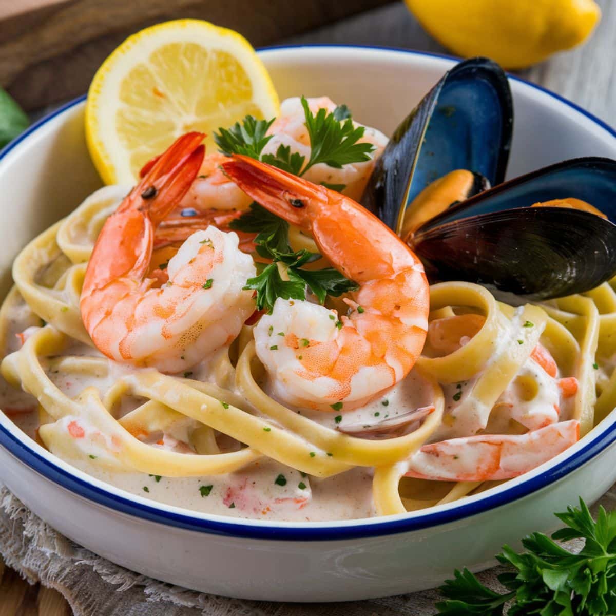 Creamy Seafood Pasta Recipe