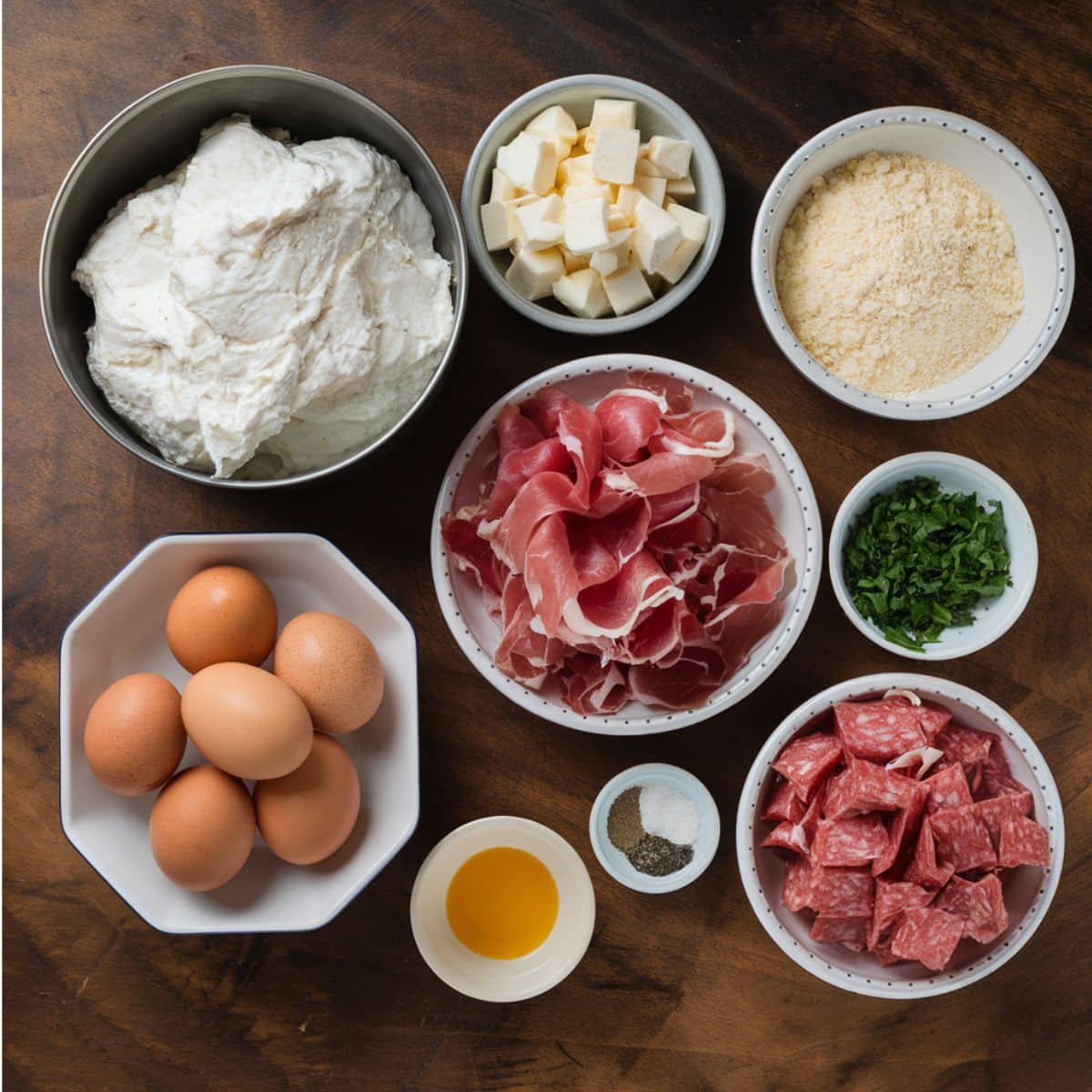 Ingredients For the Filling