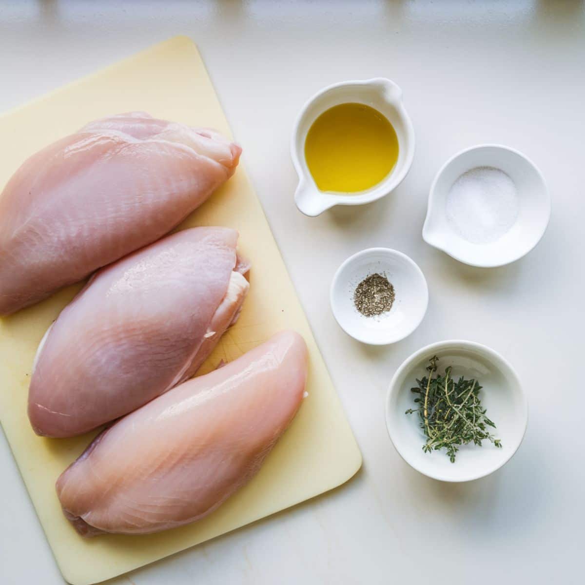 Ingredients
For the Chicken