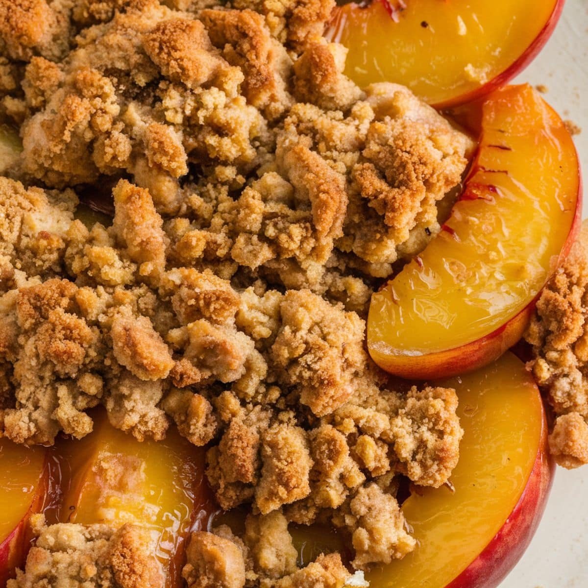 Easy Peach Crumble Recipe