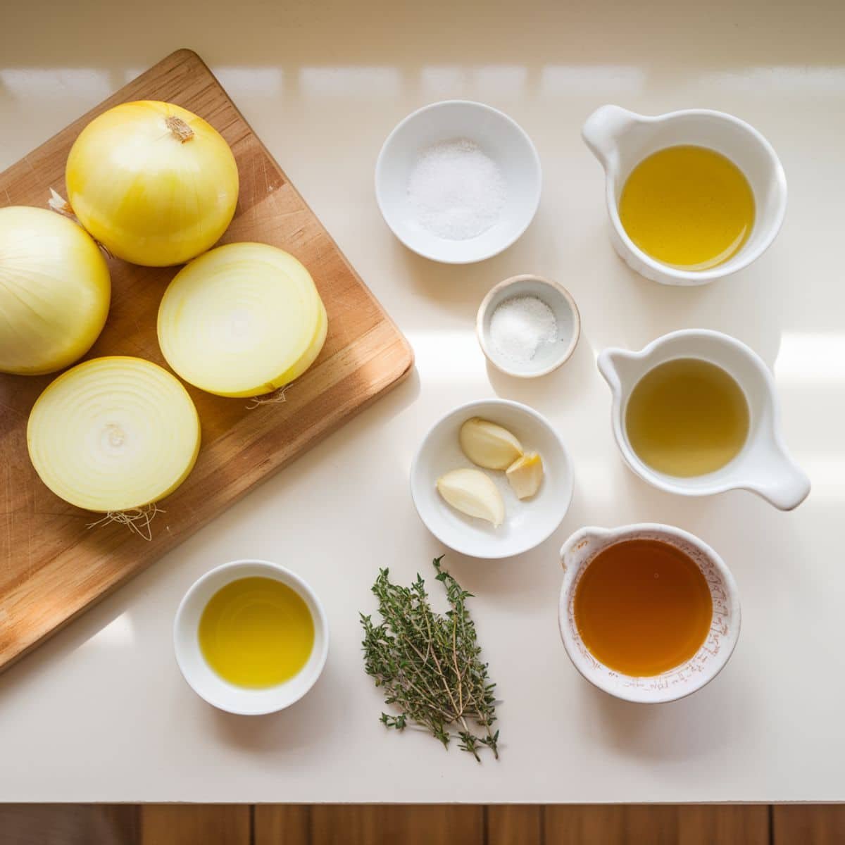 Ingredients
For the Onion Sauce