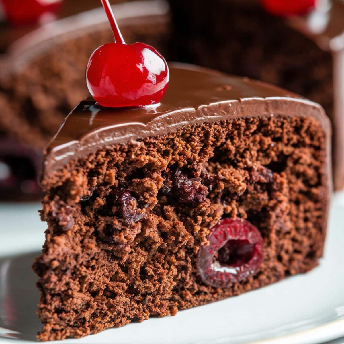 Chocolate Cherry Cake Recipe