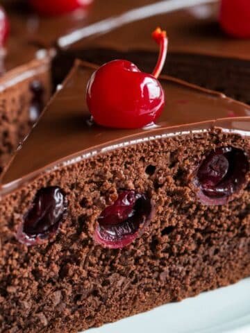 Chocolate Cherry Cake Recipe