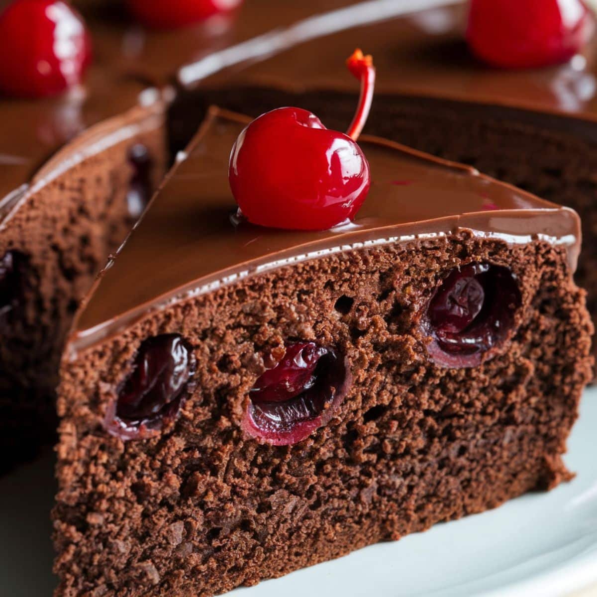 Chocolate Cherry Cake Recipe