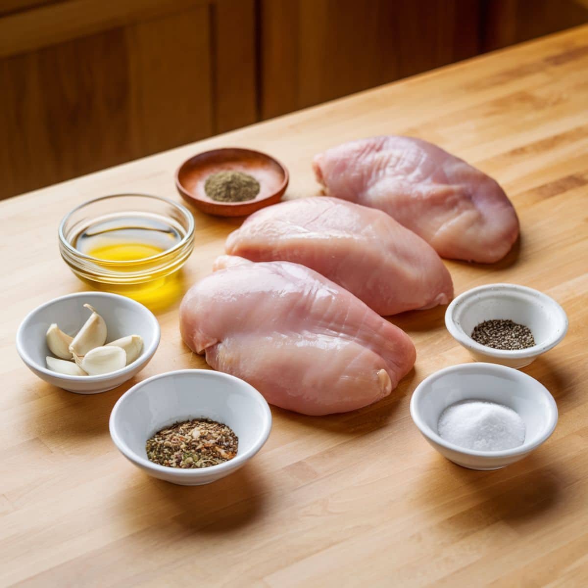 Ingredients
For the Chicken