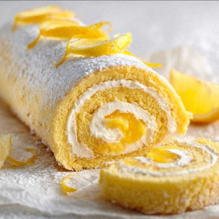 Lemon Swiss Rol Lemon Swiss Roll Recipe - Light & Easy in 6 Steps